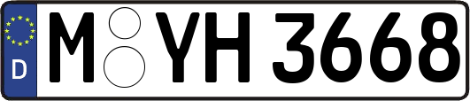 M-YH3668