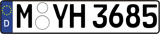 M-YH3685