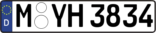 M-YH3834