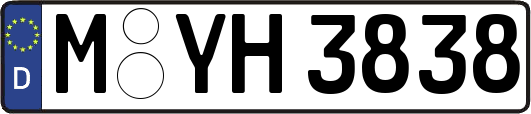M-YH3838