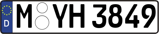 M-YH3849