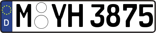 M-YH3875