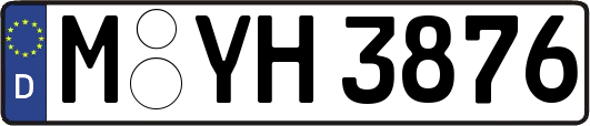 M-YH3876