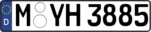 M-YH3885