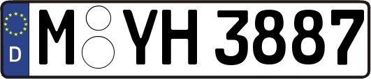 M-YH3887