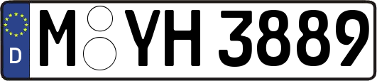 M-YH3889
