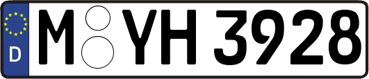 M-YH3928