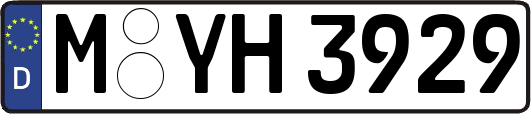 M-YH3929