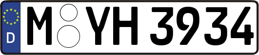 M-YH3934