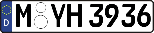 M-YH3936