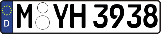M-YH3938
