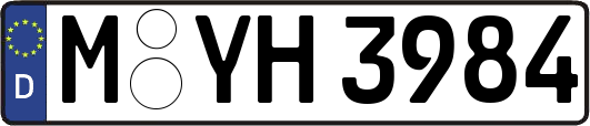 M-YH3984