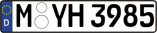 M-YH3985