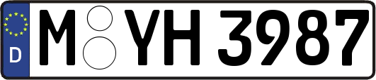 M-YH3987