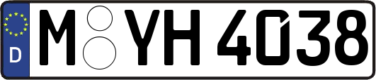 M-YH4038