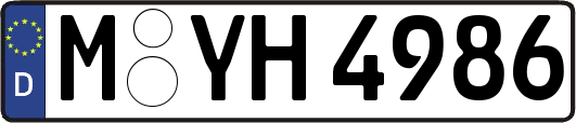 M-YH4986
