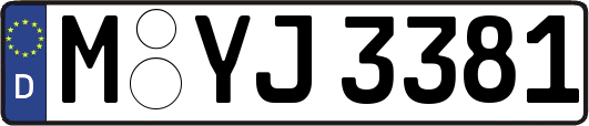 M-YJ3381