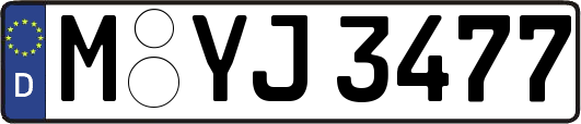 M-YJ3477
