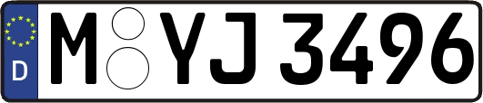 M-YJ3496