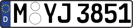 M-YJ3851