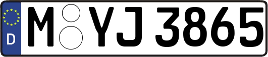M-YJ3865