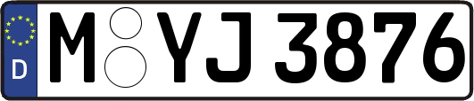 M-YJ3876