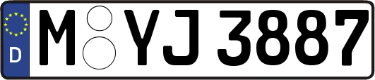 M-YJ3887