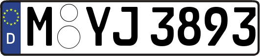 M-YJ3893