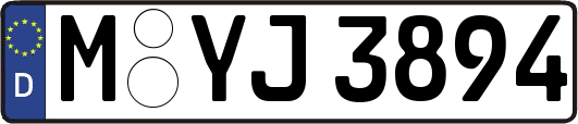 M-YJ3894