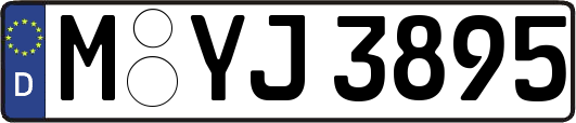 M-YJ3895