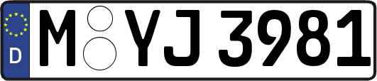 M-YJ3981