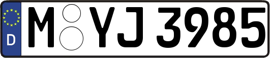 M-YJ3985