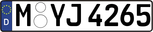 M-YJ4265