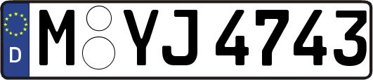 M-YJ4743