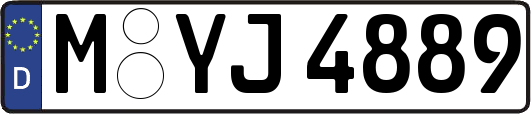 M-YJ4889