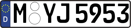 M-YJ5953