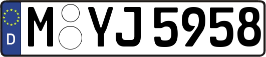 M-YJ5958