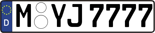 M-YJ7777