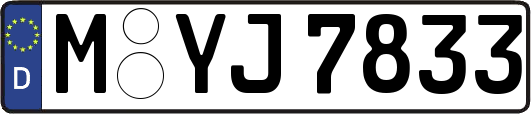 M-YJ7833