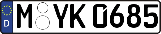 M-YK0685
