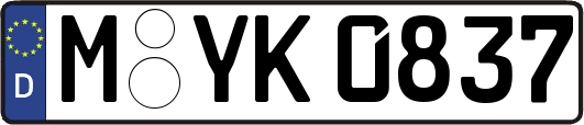 M-YK0837