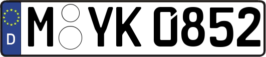M-YK0852