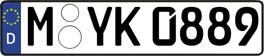 M-YK0889
