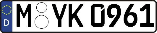M-YK0961