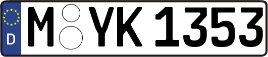 M-YK1353