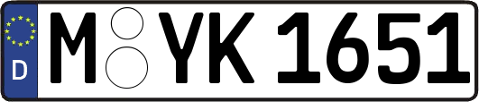 M-YK1651