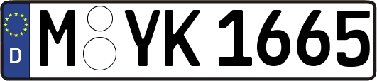 M-YK1665