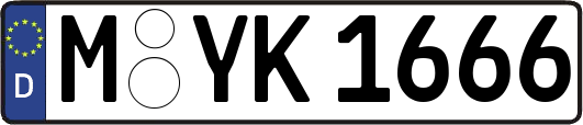 M-YK1666