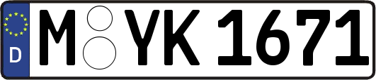 M-YK1671
