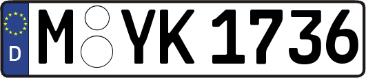 M-YK1736